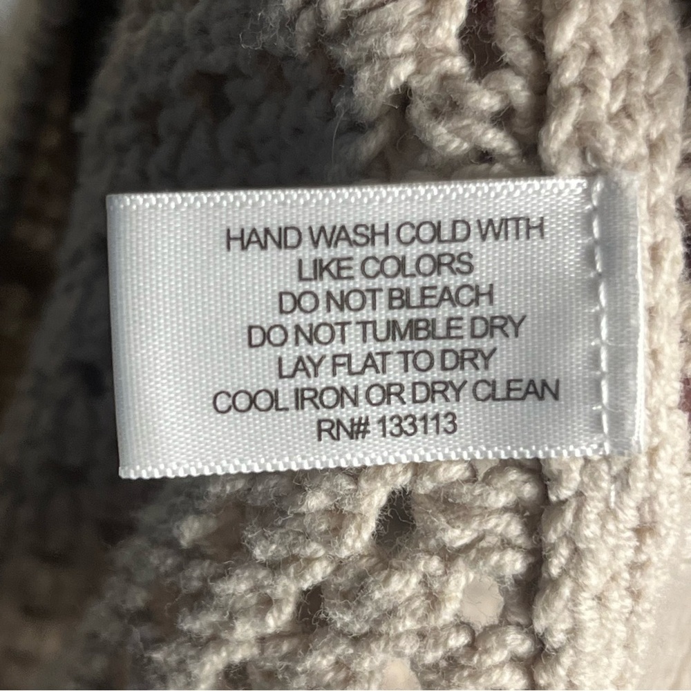 Lisa Todd Open Knit Preppy Sweater – Size Small - Picture 8 of 9